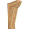 Ekena Millwork Traditional Slat Rough Sawn Outlooker, Western Red Cedar, 8"W x 16"D x 28"H OUT08X16X28TRA06RWR - alternate 1